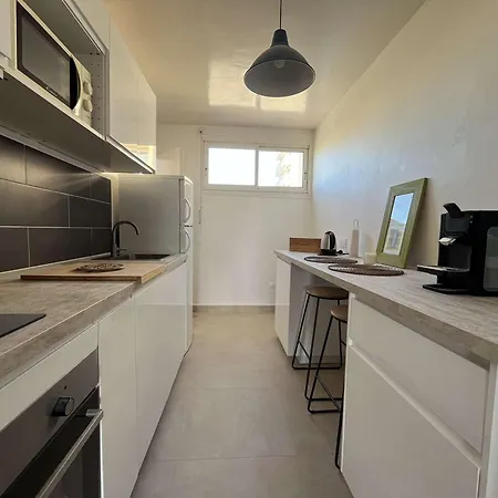 T2 Climatise Avec Terrasse Et Parking Au Lavandou Апартаменты